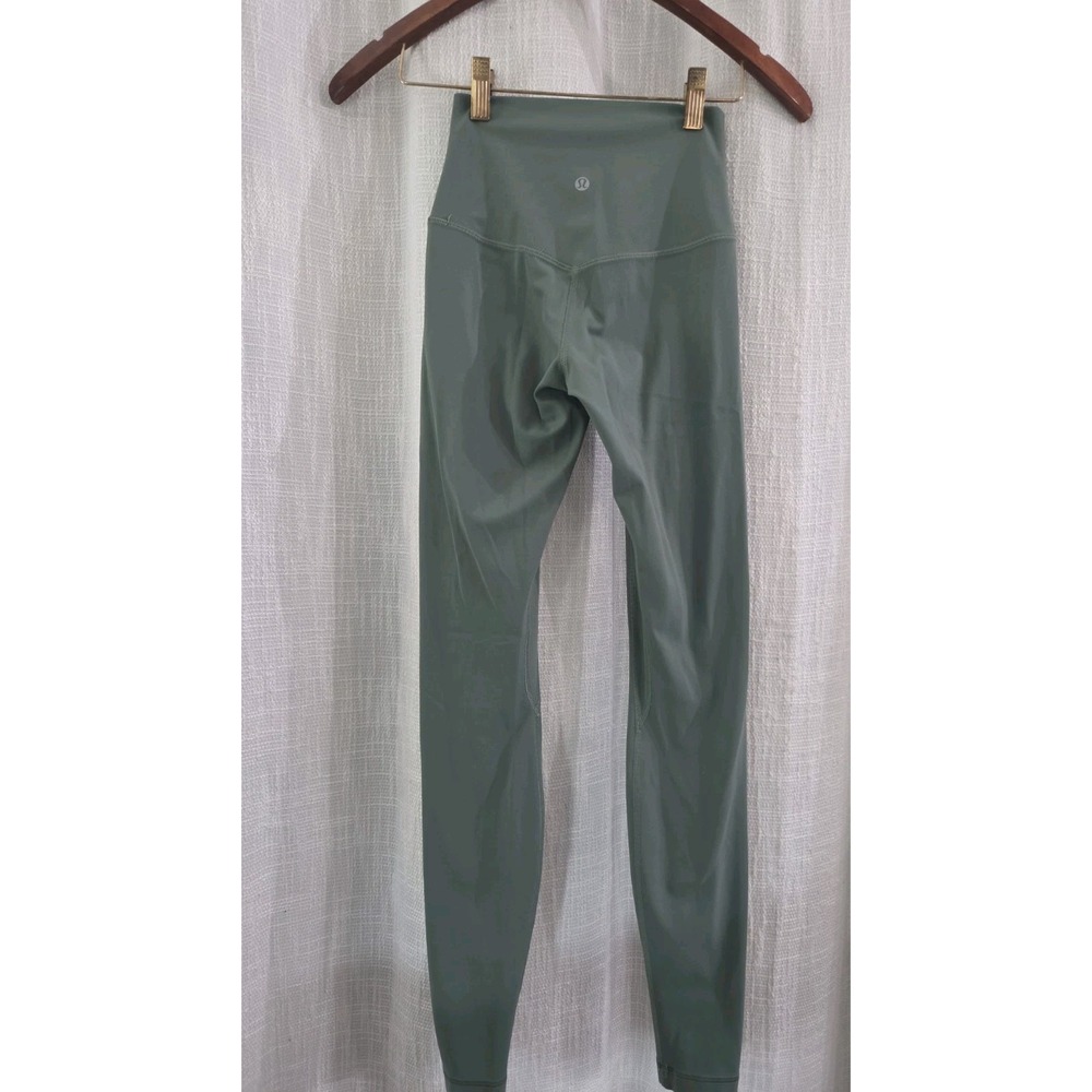 Lululemon Align High-Rise Athletic Leggings Size 2 Inseam 29" Sage Green